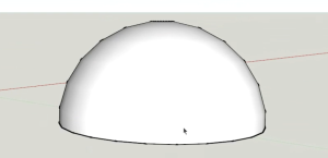 sketchup dome