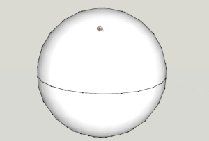 how to create a sphere in sketchup