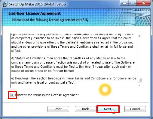Sketchup License Agreement