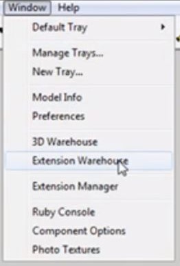 extension warehouse sketchup 2021