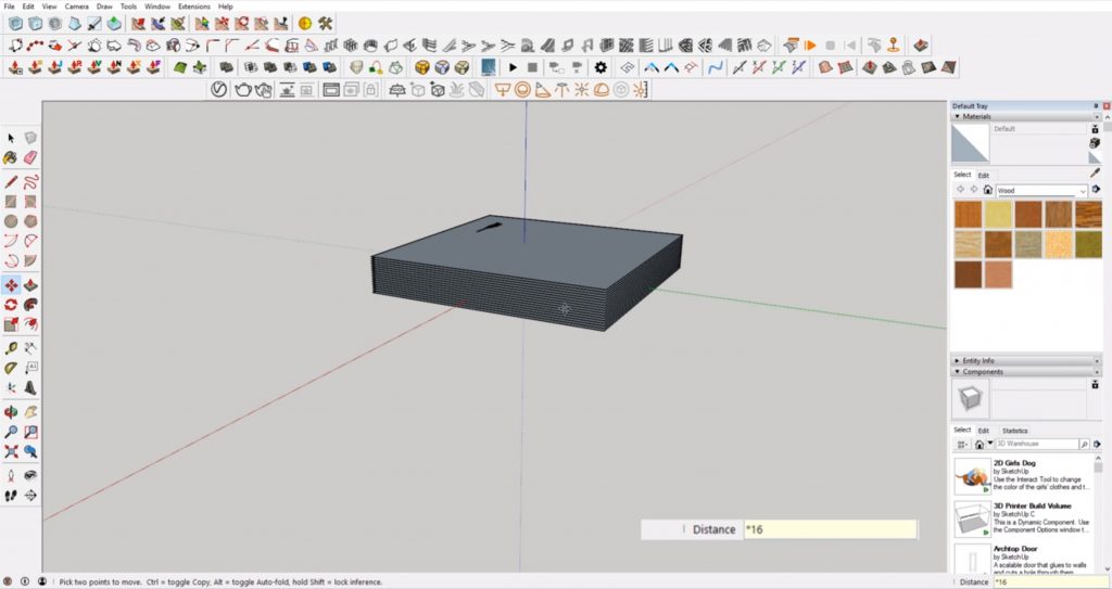 select increments for contour map