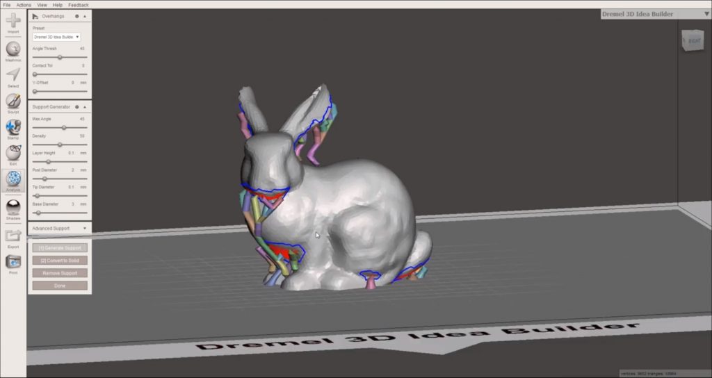 cant see model only supports in print preview simplify 3d