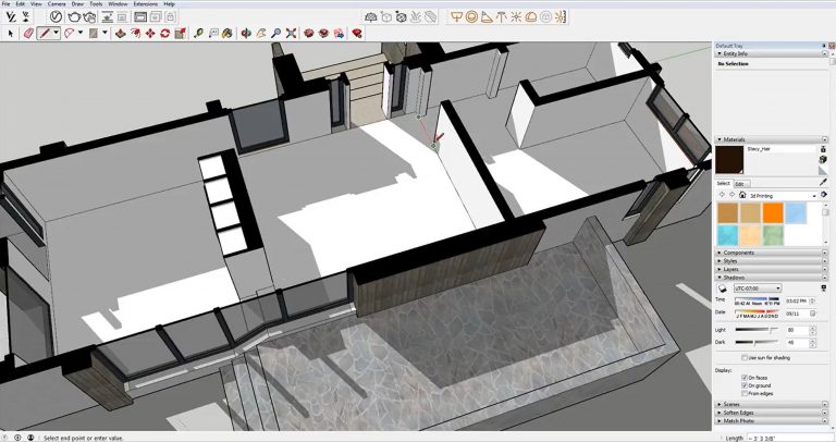 How to Get Area Calculations in Sketchup