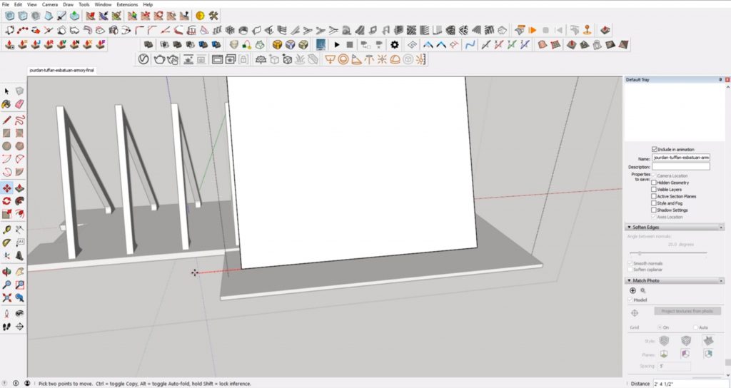 drag roofline from concept to 3D