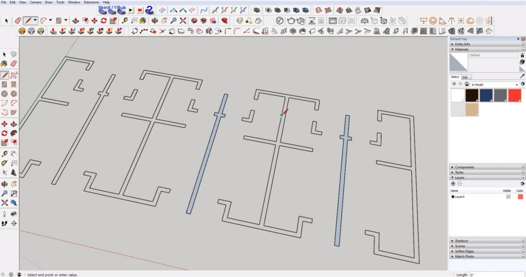 close lines from DWG to 3D