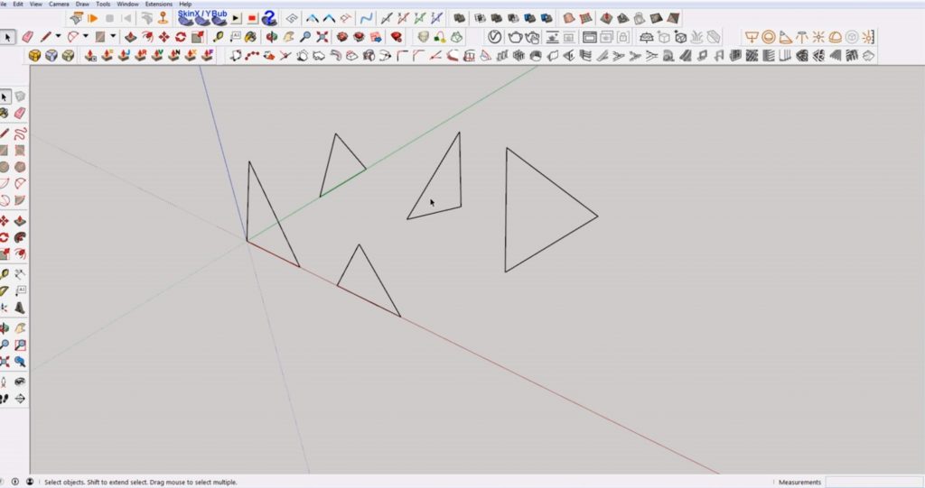 sketchup make faces