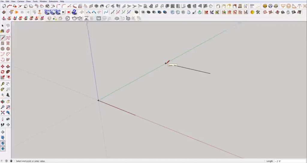 snap in Sketchup to grid