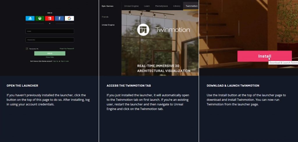 TwinMotion free download install picture