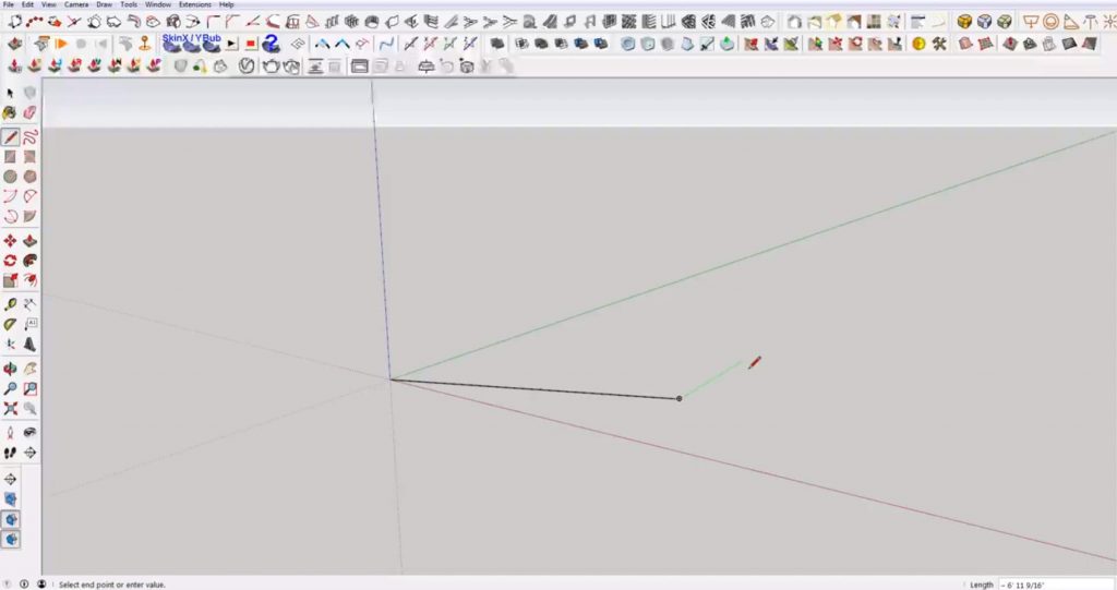 sketchup app snap to grid