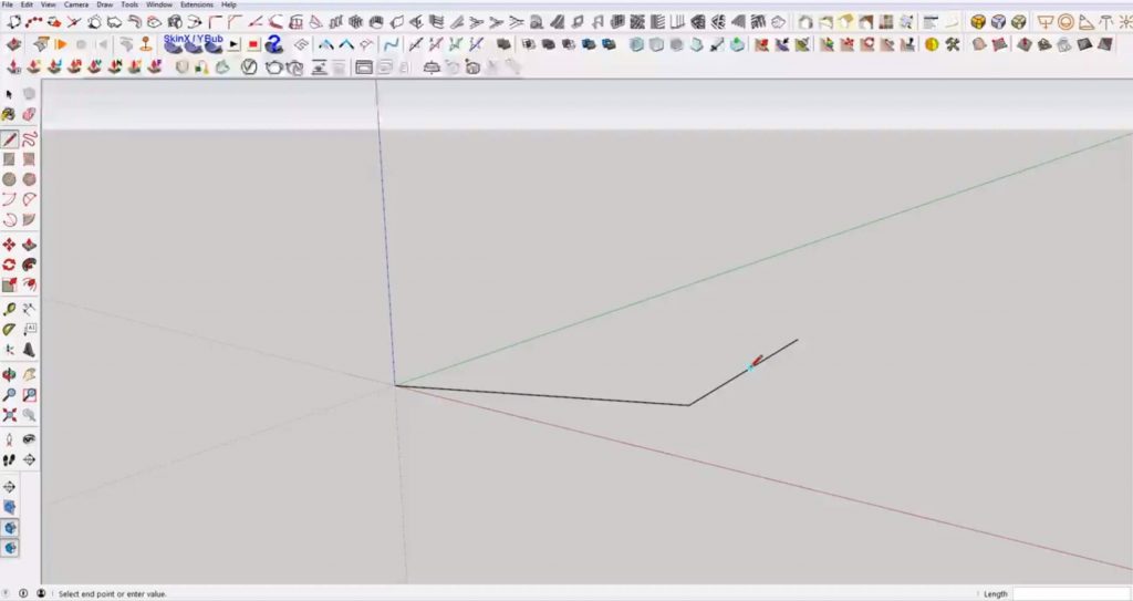 snap in Sketchup to midpoints