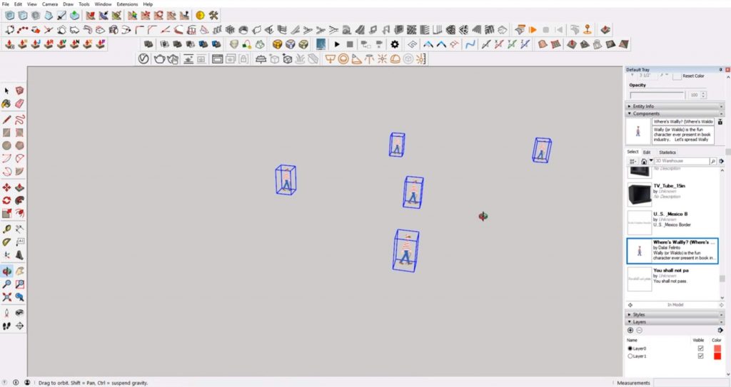 select multiple components logicworks