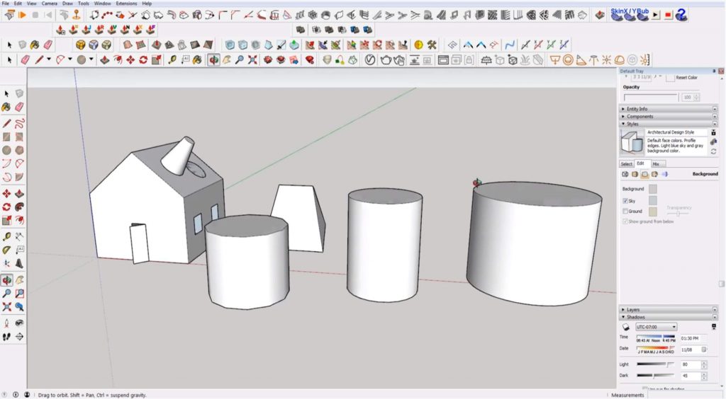 Sketchup for beginners: drawing a perfect circle