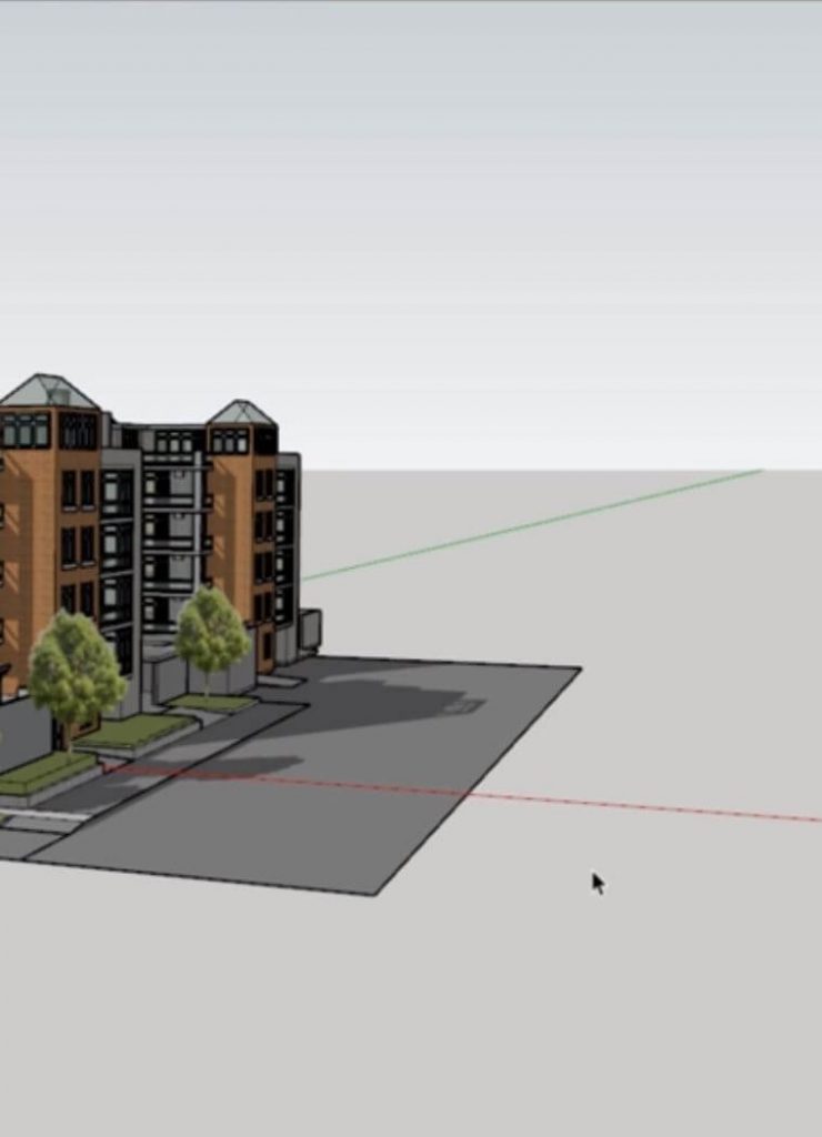 cutting off duplicate shadows in Sketchup