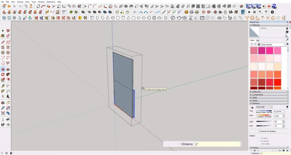 divide windows in Sketchup